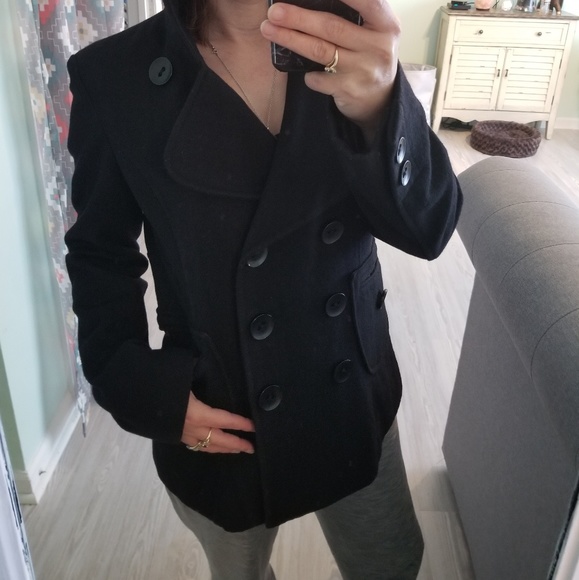 Guess Jackets & Blazers - Guess Wool Pea Coat